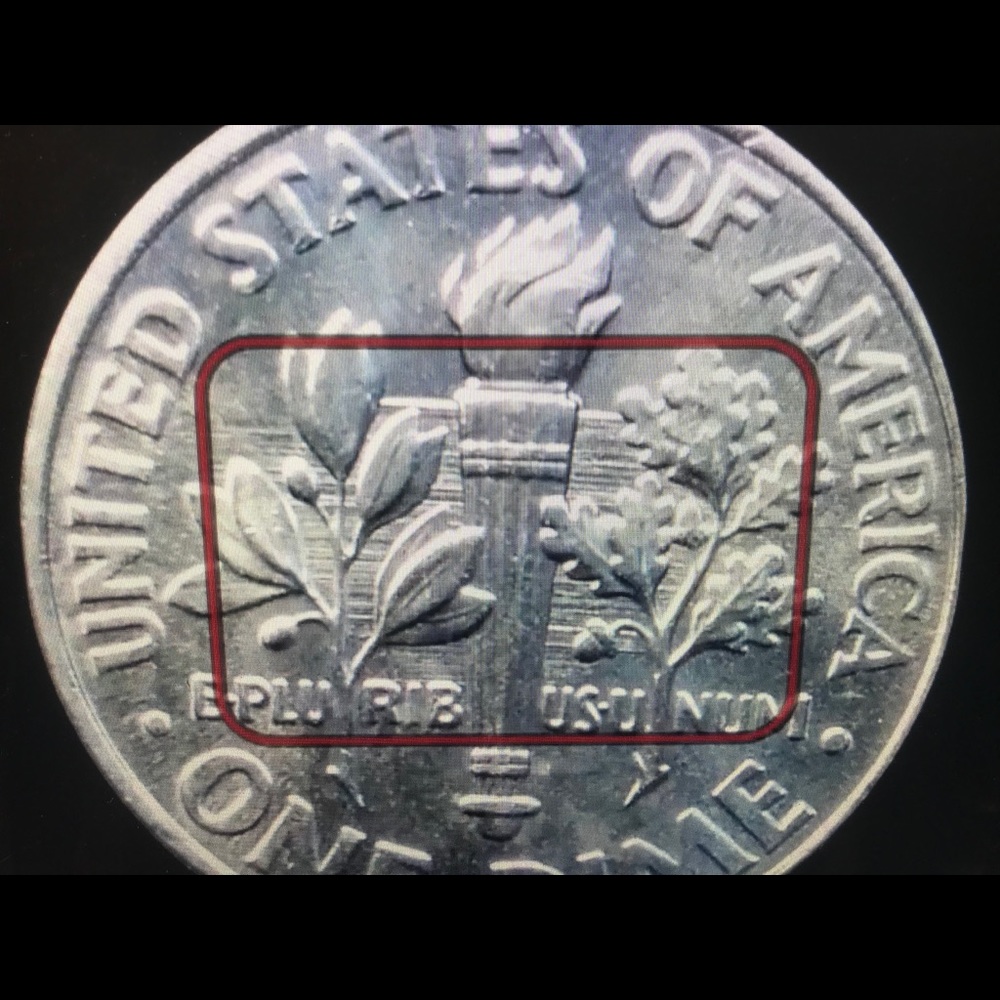 2018 Philadelphia minted Error Dime! Major Errors - Picture 6 of 9